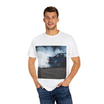 Unisex Garment-Dyed T-Shirt - Cool Drift Racing Car Design