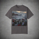 Detroit Streetcar Takeover Car Culture Unisex Garment-Dyed T-Shirt