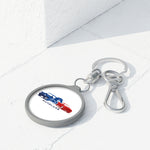 AutoLuxe Keyring Tag - Car Culture Keychain Gift for Auto Enthusiasts