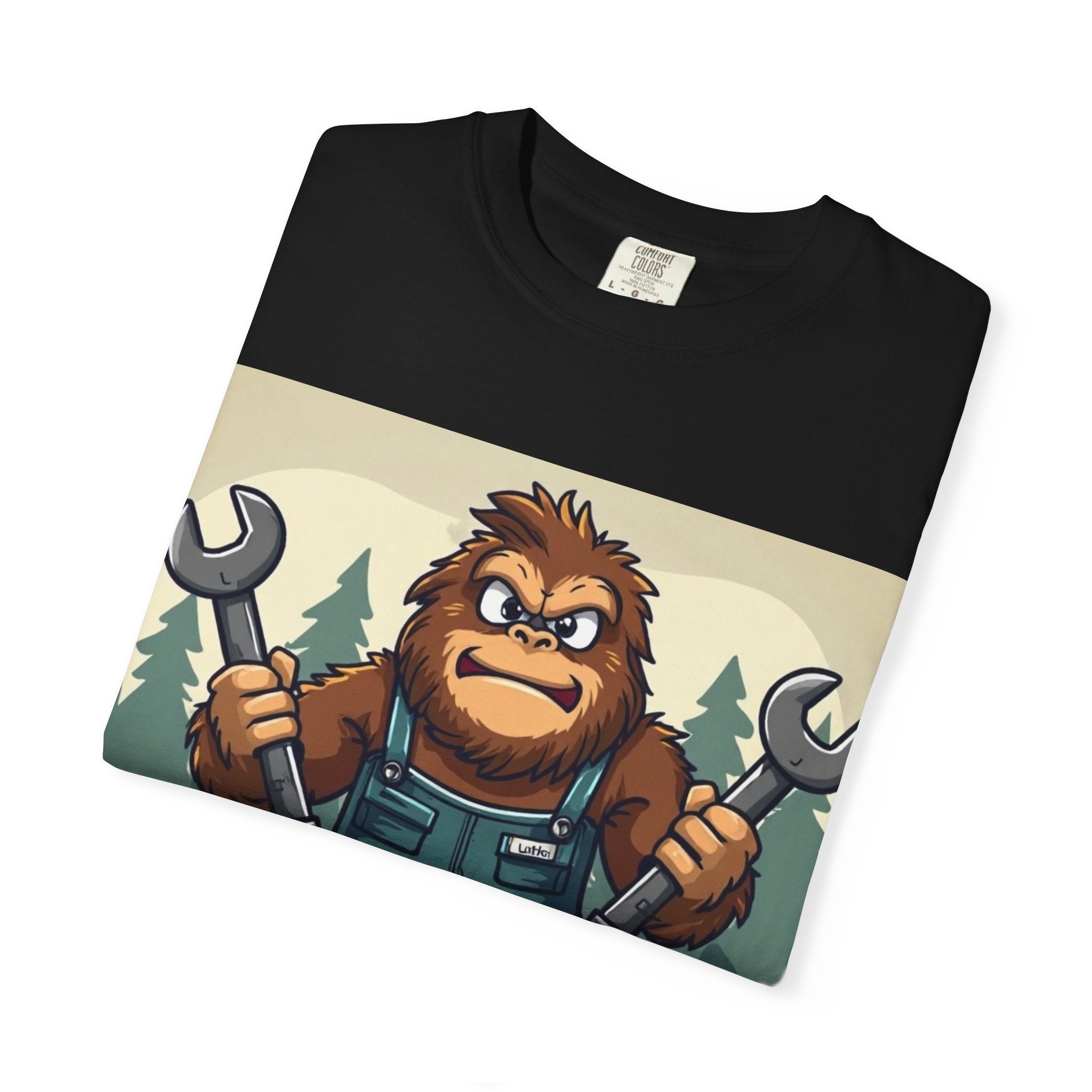 Wrench Monster – Autoluxe Sasquatch Tee