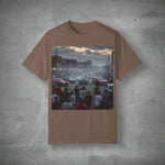 Detroit Streetcar Takeover Car Culture Unisex Garment-Dyed T-Shirt