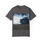 Unisex Garment-Dyed T-Shirt - Cool Drift Racing Car Design