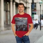 Detroit Streetcar Takeover Car Culture Unisex Garment-Dyed T-Shirt