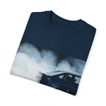 Unisex Garment-Dyed T-Shirt - Cool Drift Racing Car Design