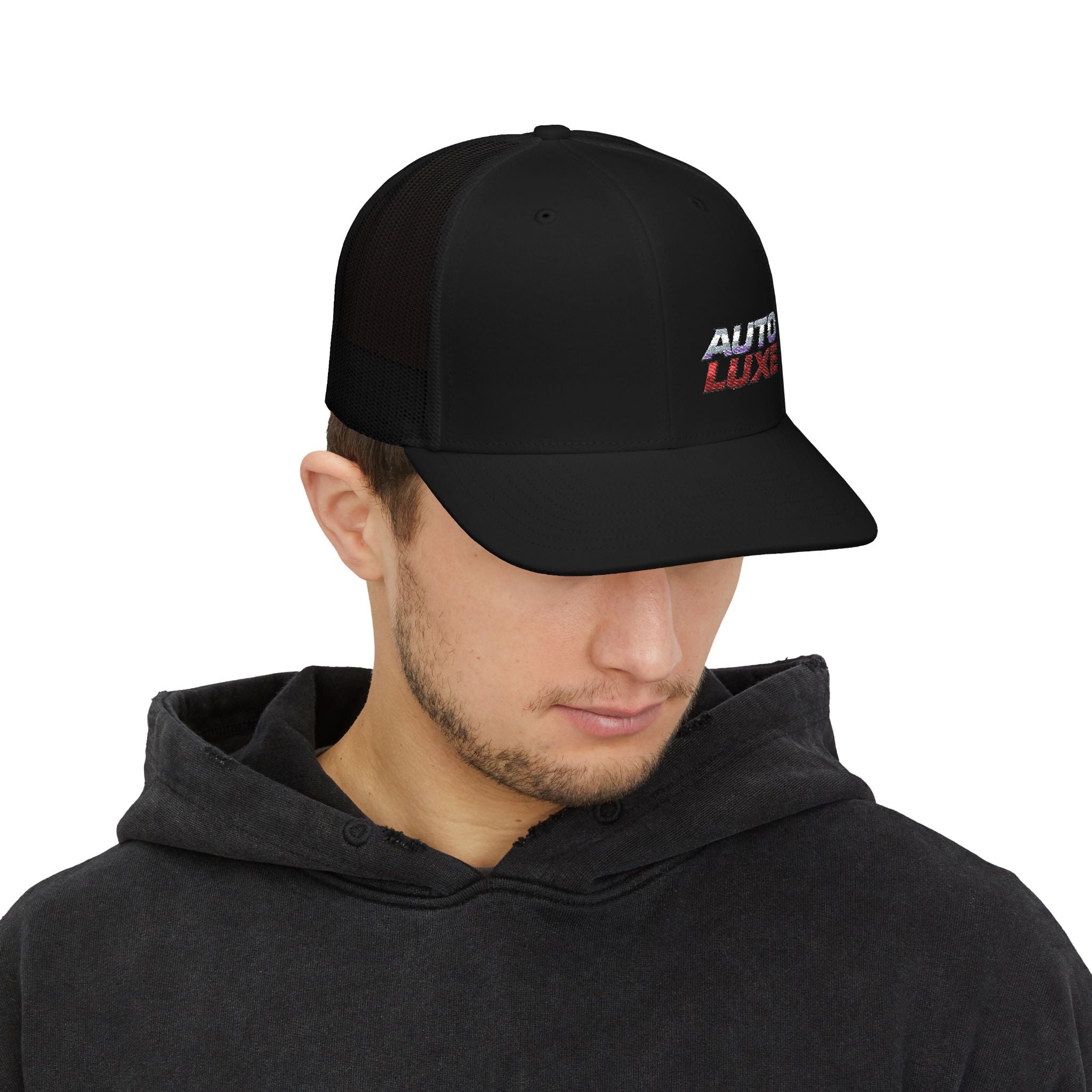 The Autoluxe Trucker Hat – Built for Boost, Born for the Streets