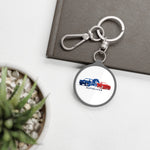 AutoLuxe Keyring Tag - Car Culture Keychain Gift for Auto Enthusiasts