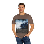 Unisex Garment-Dyed T-Shirt - Cool Drift Racing Car Design