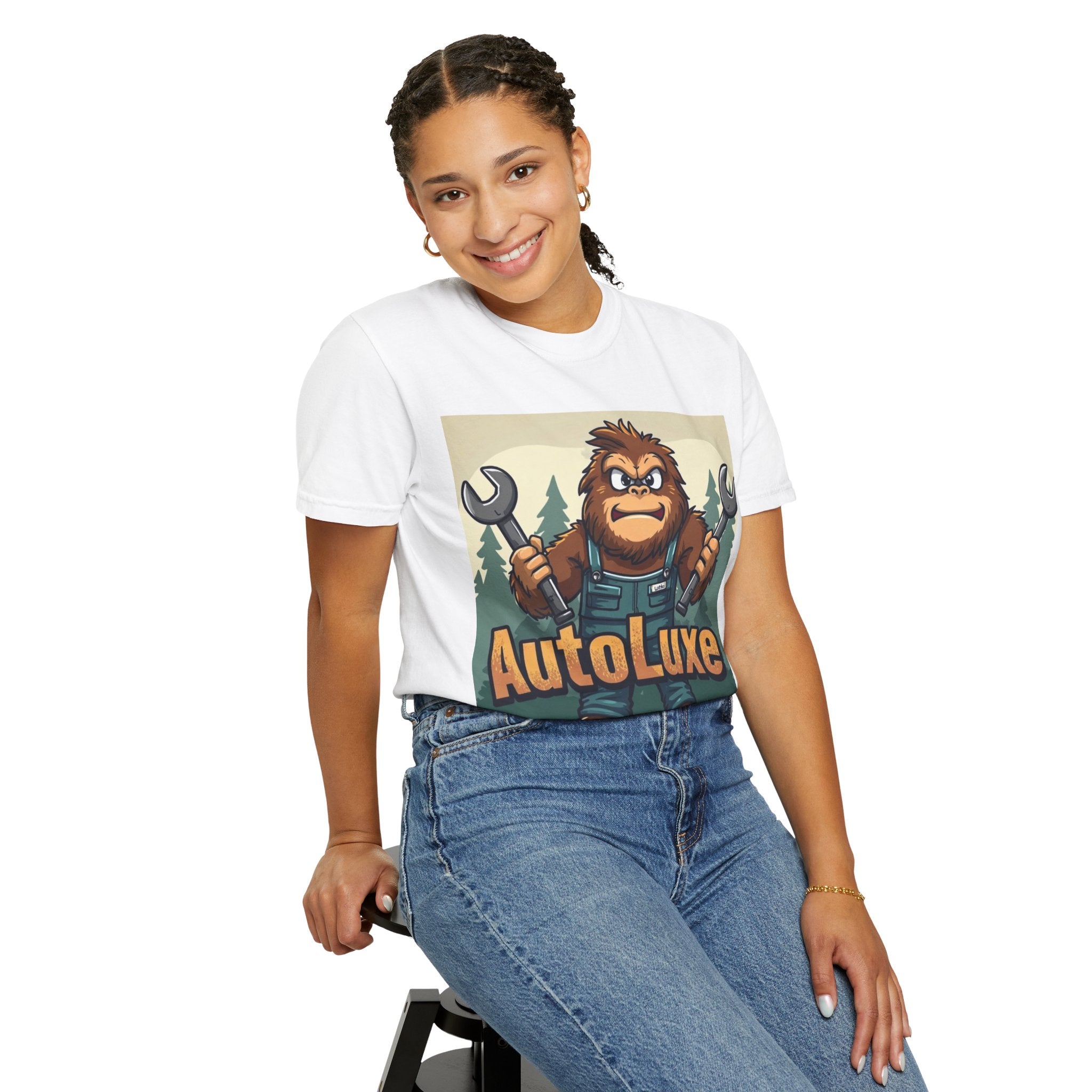 Wrench Monster – Autoluxe Sasquatch Tee