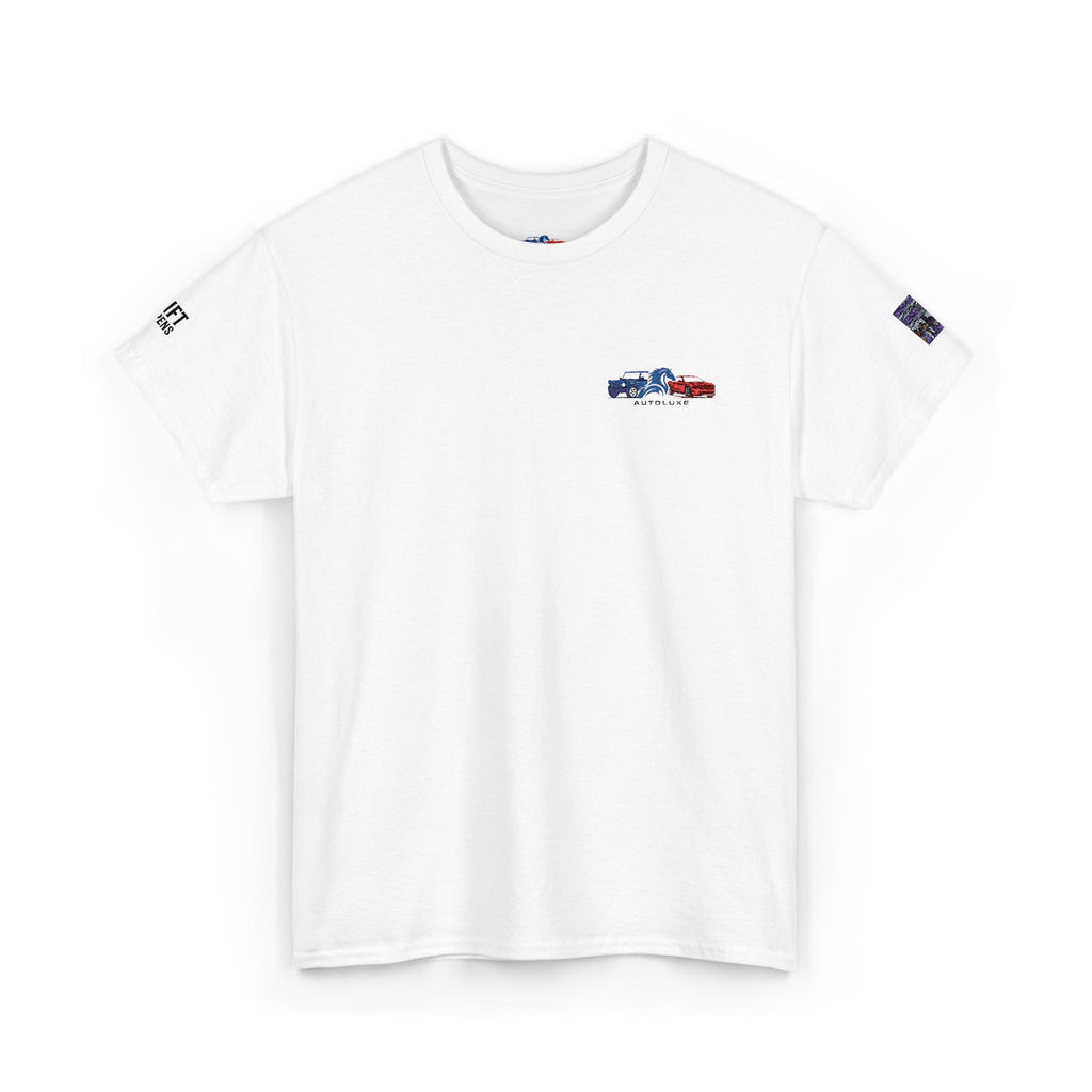 AutoLuxe Embroidered Tee- SHIFT HAPPENS