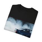 Unisex Garment-Dyed T-Shirt - Cool Drift Racing Car Design