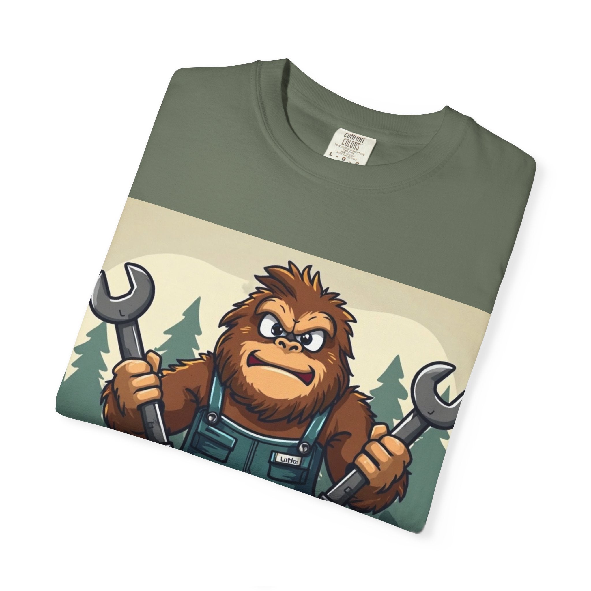 Wrench Monster – Autoluxe Sasquatch Tee