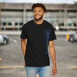Unisex Garment-Dyed T-Shirt -"Cruise with Crews" AUTOLUXE Car Culture Streetwear Style for Car Enthusiasts