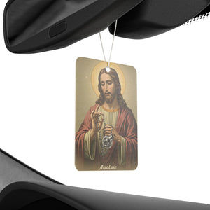 Blessed with turbos Car Air Freshener - Spiritual Aroma Decor for Cars