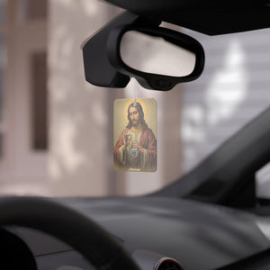 Blessed with turbos Car Air Freshener - Spiritual Aroma Decor for Cars