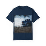 Unisex Garment-Dyed T-Shirt - Cool Drift Racing Car Design