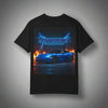 Unisex Garment-Dyed T-Shirt -"Cruise with Crews" AUTOLUXE Car Culture Streetwear Style for Car Enthusiasts