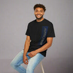Unisex Garment-Dyed T-Shirt -"Cruise with Crews" AUTOLUXE Car Culture Streetwear Style for Car Enthusiasts