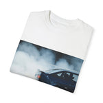 Unisex Garment-Dyed T-Shirt - Cool Drift Racing Car Design