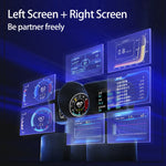 Race HUD Multi-Function Dashboard Head Up Display OBD2+GPS Smart Speedometer Auto Gauge Alarm System Turbo Boost