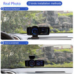 Race HUD Multi-Function Dashboard Head Up Display OBD2+GPS Smart Speedometer Auto Gauge Alarm System Turbo Boost