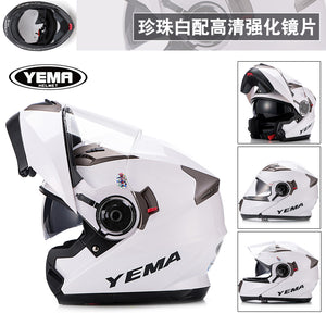 Yema Men's Bluetooth Modular Racing Helmet