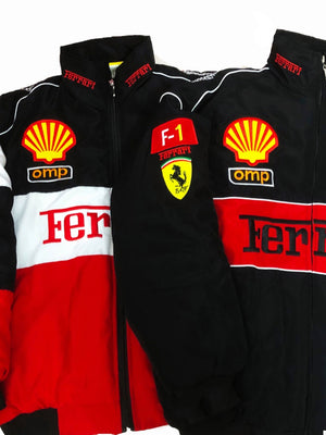 F1 Style Racing Jackets- RedBL/JackDan/Ferr/Aud