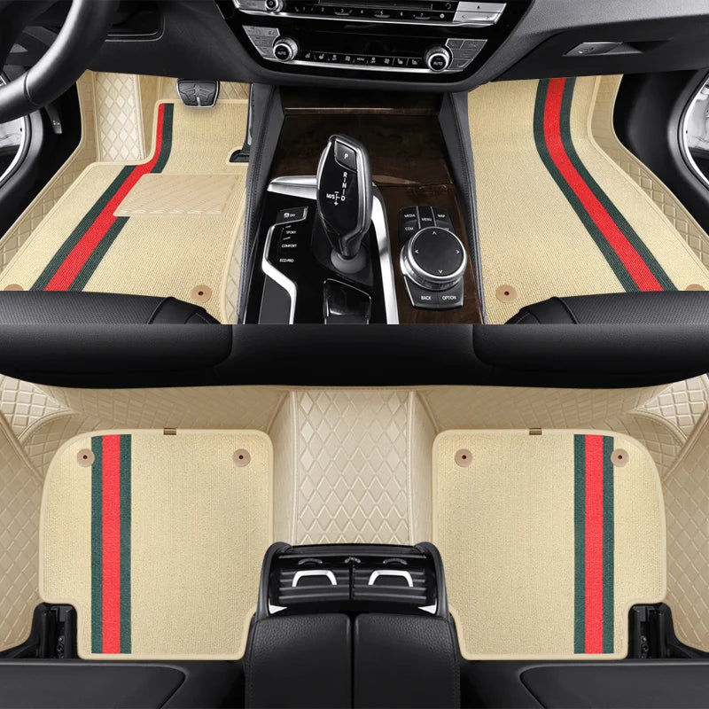 Custom Fashion Full Set Car Floor Mats