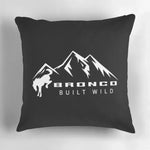 Limited Edition Built Wild Bronco Throw Pillow