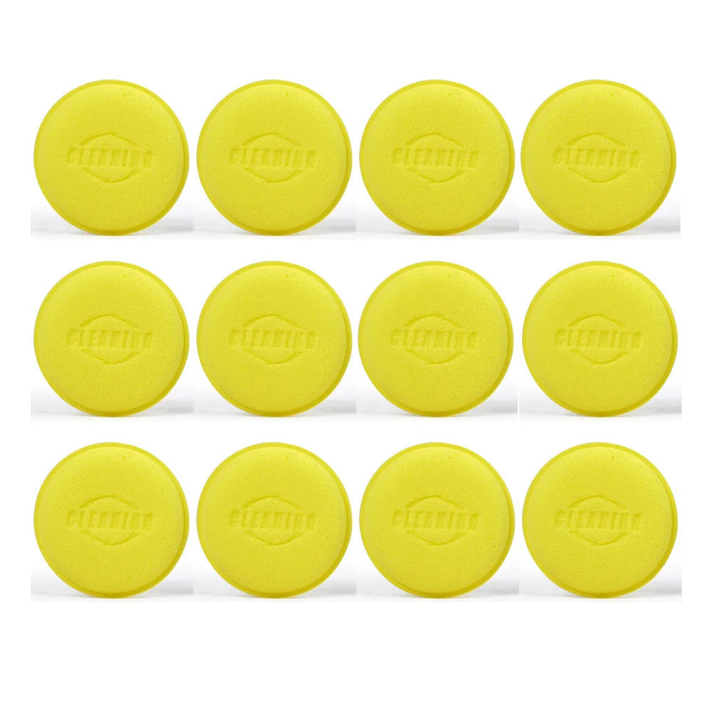 12Pcs Car Foam Sponge Wax Applicator Pads