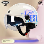 Yema Women's Half Mask Racing Helmet