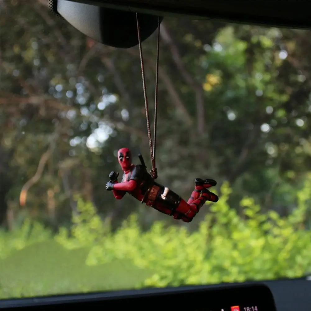 DeadP Swinging Rearview Mirror Pendant