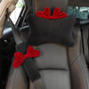 Women's Bow Car Pillow Set