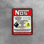 NOS Nitrous Oxide Systems Stickers