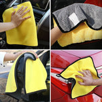 Microfiber Car Cleaning Towel Wash Towels Car Double-Sided Soft