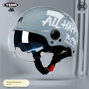 Yema Women's Half Mask Racing Helmet