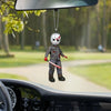 Car Pendant- Swinging Rearview Mirror Hockey Mask