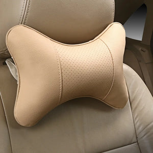 Leather Soft Car Neck Pillow