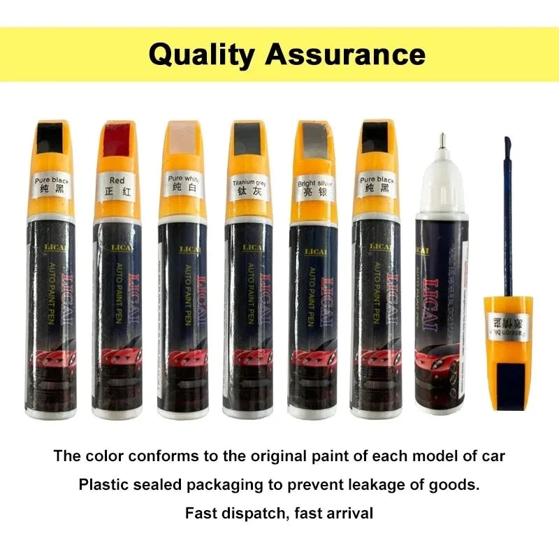 Universal Car Scratch Repair Colorful Paint Pen Waterproof Non-toxic Car Scratch Remover Painting Pen Auto Paint Care Accessorie