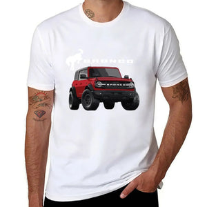 2025 Bronco race red graphic tee