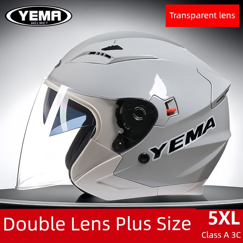 Yema Men's Half Face Racing Helmet