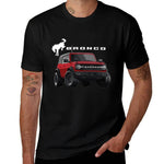 2025 Bronco race red graphic tee