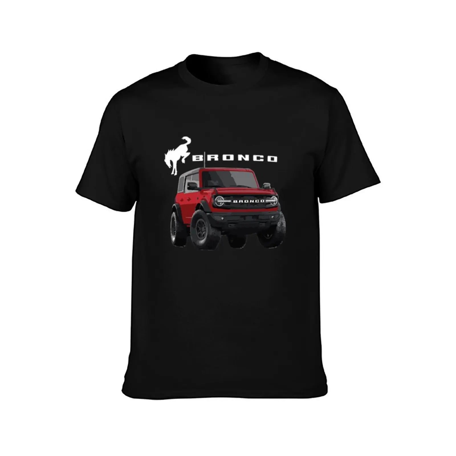 2025 Bronco race red graphic tee