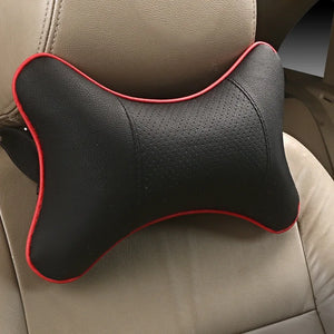 Leather Soft Car Neck Pillow