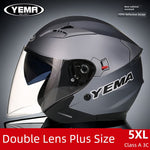 Yema Men's Half Face Racing Helmet