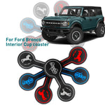 Custom Car Cup Coaster for Ford Bronco 2021+