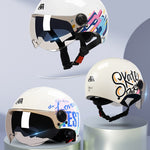 Yema Women's Half Mask Racing Helmet