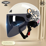 Yema Women's Half Mask Racing Helmet