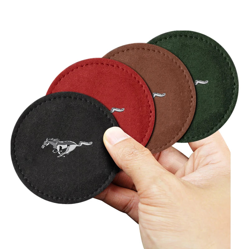 Mustang Cup Holder Coaster – Custom Fit Interior Accessory