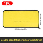 Microfiber Car Cleaning Towel Wash Towels Car Double-Sided Soft