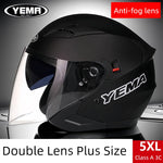 Yema Men's Half Face Racing Helmet